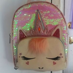 OMG accessories unicorn mini backpack
